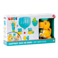 Ludi                    Coffret de bain Dino    Multicolore