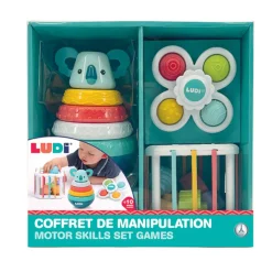 Ludi                    Coffret jeu de manipulation    Multicolore