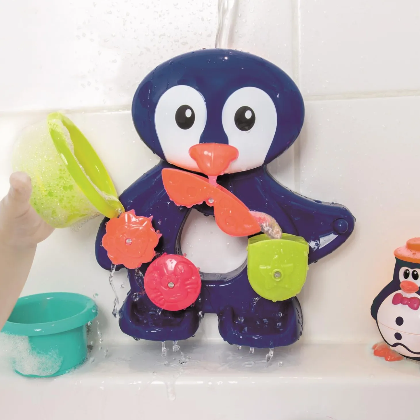 Ludi Coffret jouets de bain Pingouin Multicolore