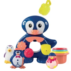 Ludi Coffret jouets de bain Pingouin Multicolore