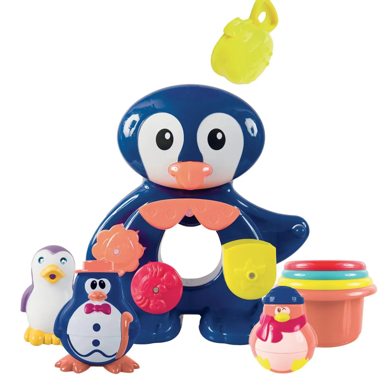 Ludi Coffret jouets de bain Pingouin Multicolore