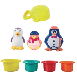 Ludi Coffret jouets de bain Pingouin Multicolore