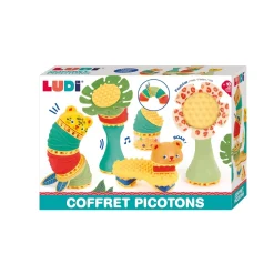 Ludi Coffret Picoton Savane Multicolore