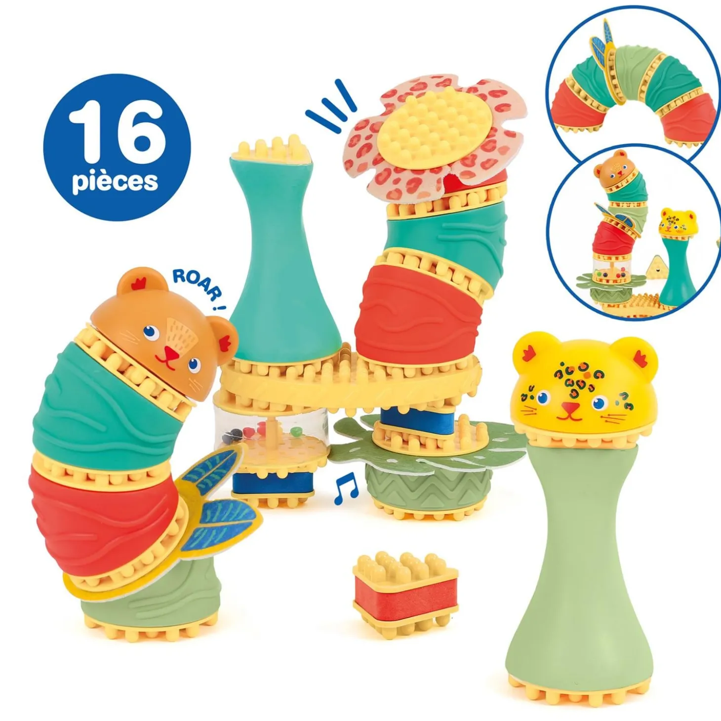 Ludi Coffret Picoton Savane Multicolore