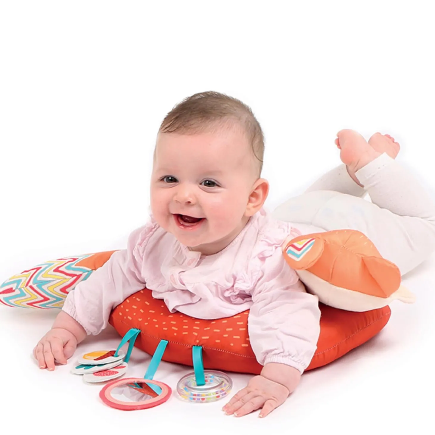 Ludi Coussin d'activités Orange