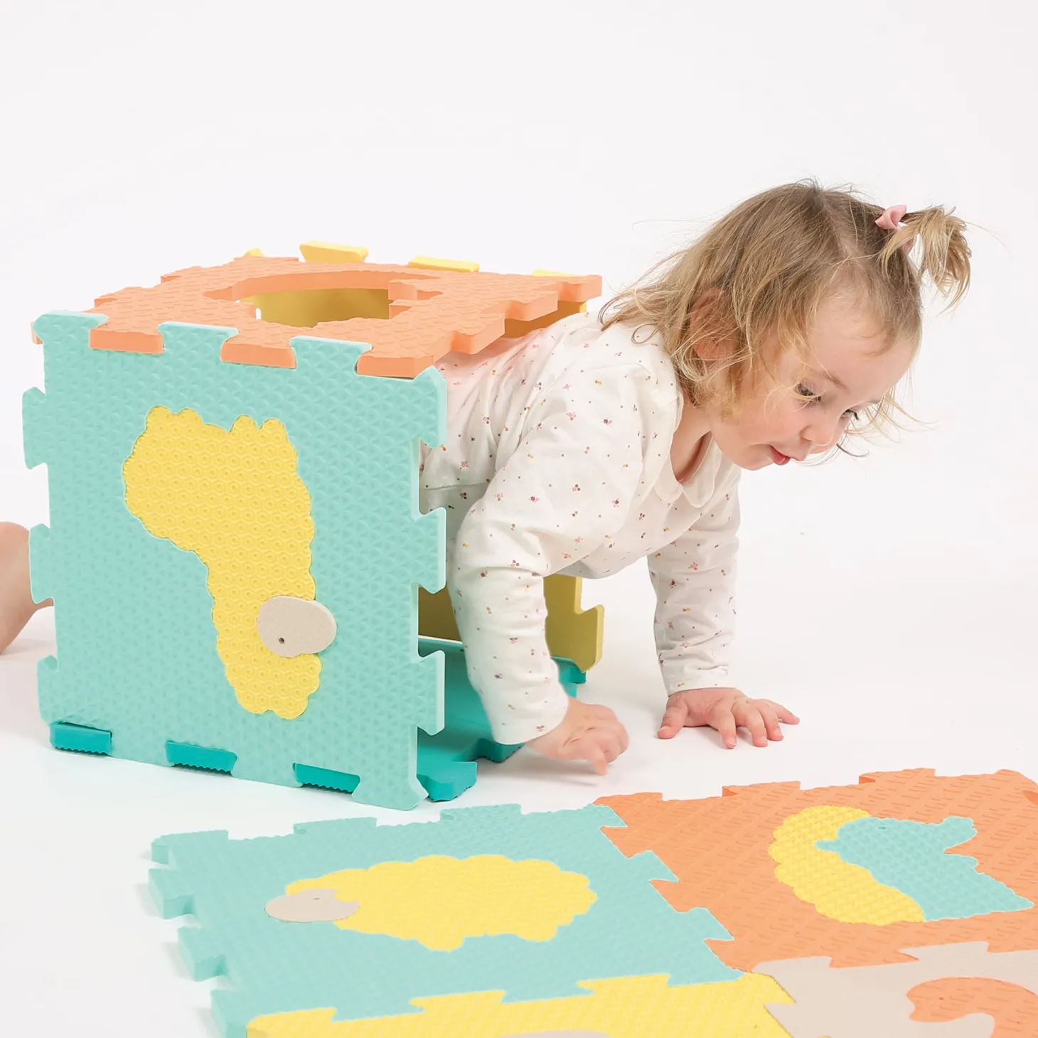 Ludi Dalles 9 animaux Touch Multicolore