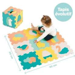 Ludi Dalles 9 animaux Touch Multicolore