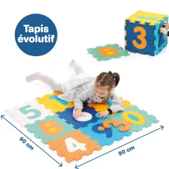 Ludi                    Dalles chiffres    Multicolore            10 mois