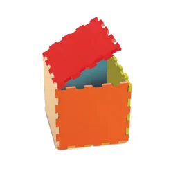 Ludi                    Dalles en mousse unies    Multicolore
