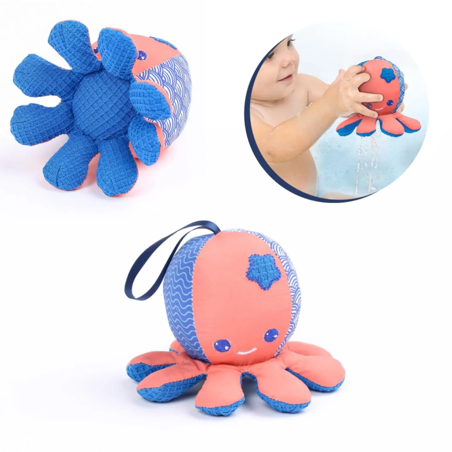 Ludi Eponge de bain Multicolore