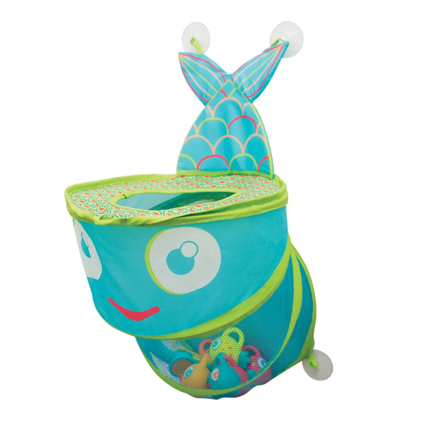 Ludi Grand filet de bain Poisson Bleu