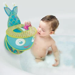 Ludi Grand filet de bain Poisson Bleu