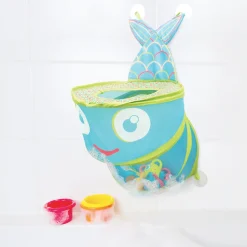 Ludi Grand filet de bain Poisson Bleu