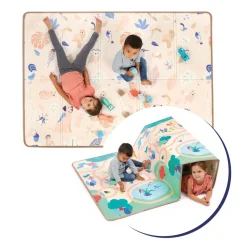 Ludi Grand tapis pliable reversible Multicolore