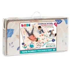 Ludi Grand tapis pliable reversible Multicolore