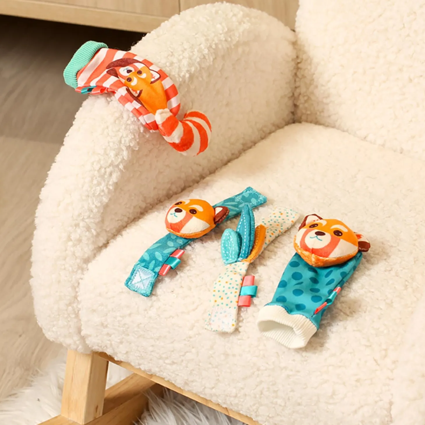 Ludi Hochet pour pieds et mains Multicolore