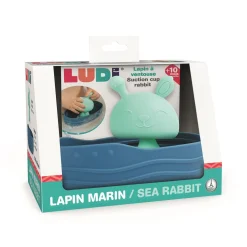 Ludi                    Jouet de bain lapin marin    Bleu