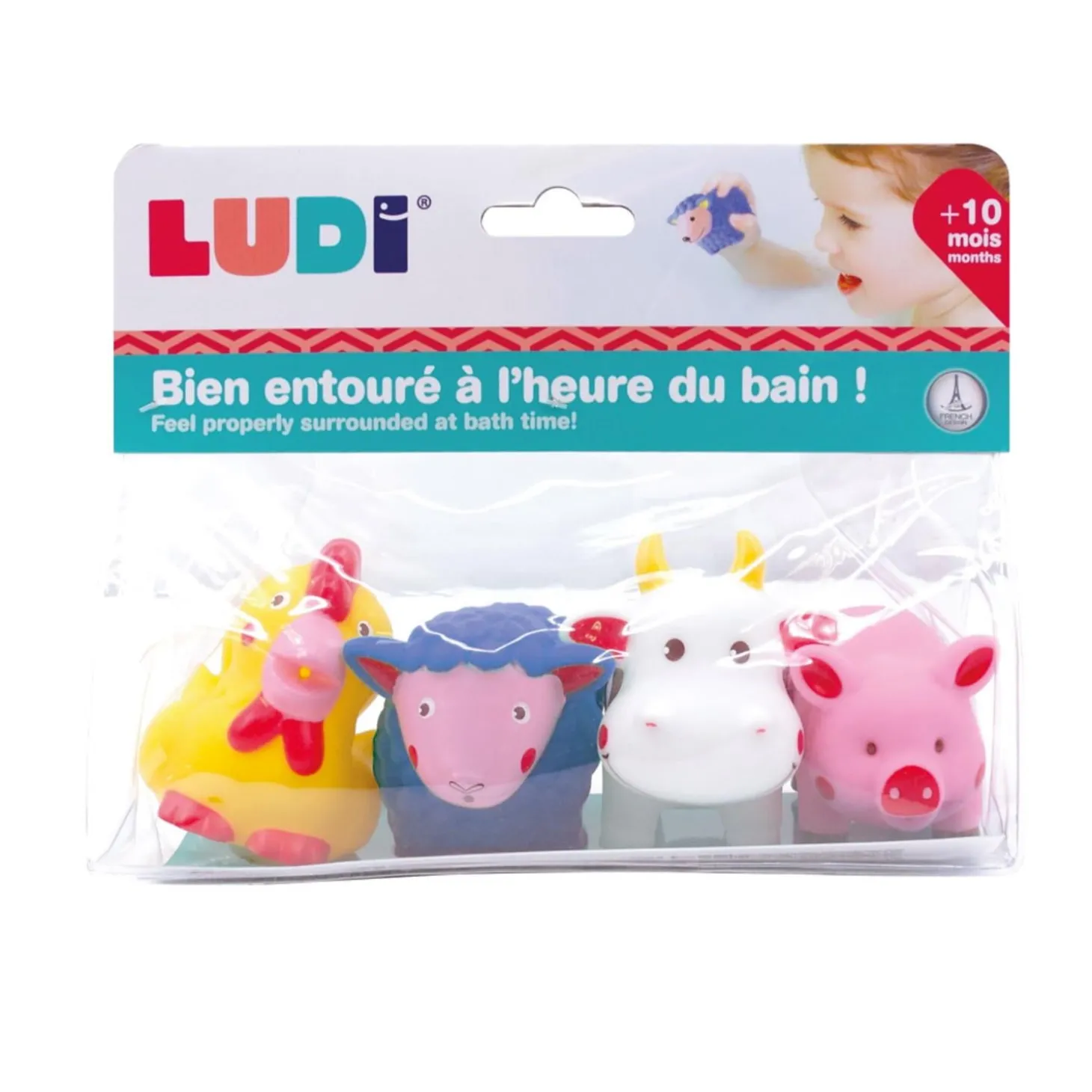 Ludi Jouets de bain aspergeurs Multicolore