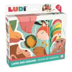 Ludi Livre des odeurs fruits Multicolore