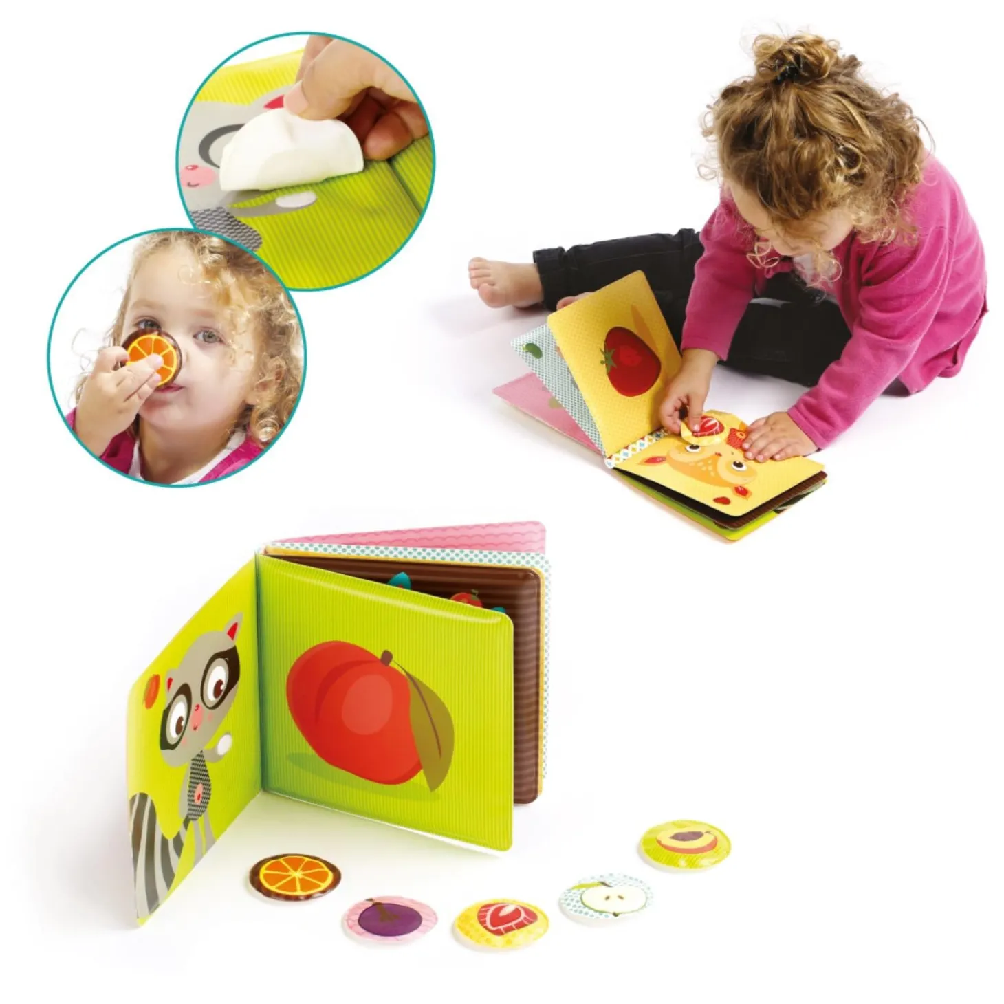 Ludi Livre des odeurs Multicolore