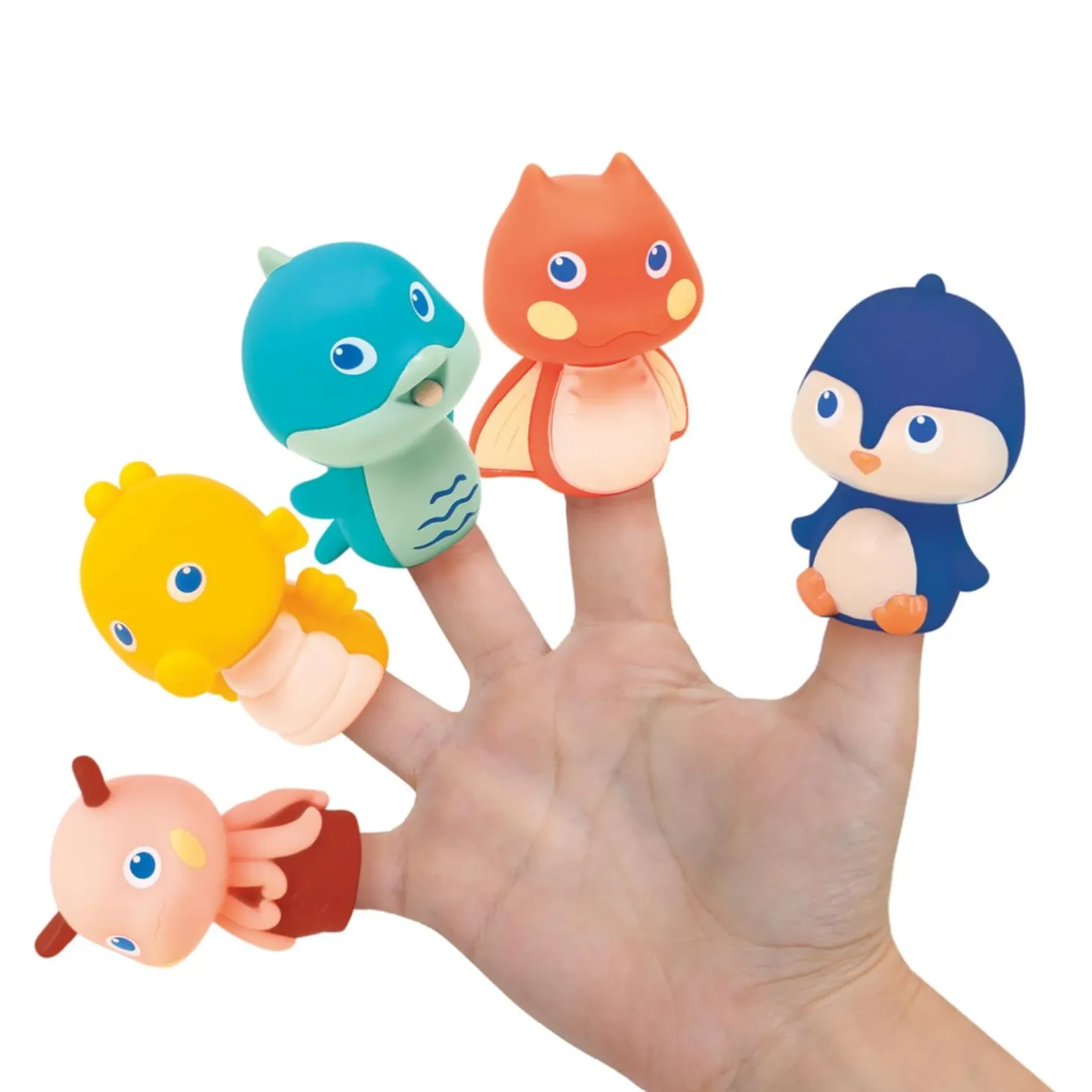 Ludi Livre Pupets Mer Multicolore 20x2x20 cm