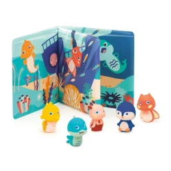 Ludi Livre Pupets Mer Multicolore 20x2x20 cm
