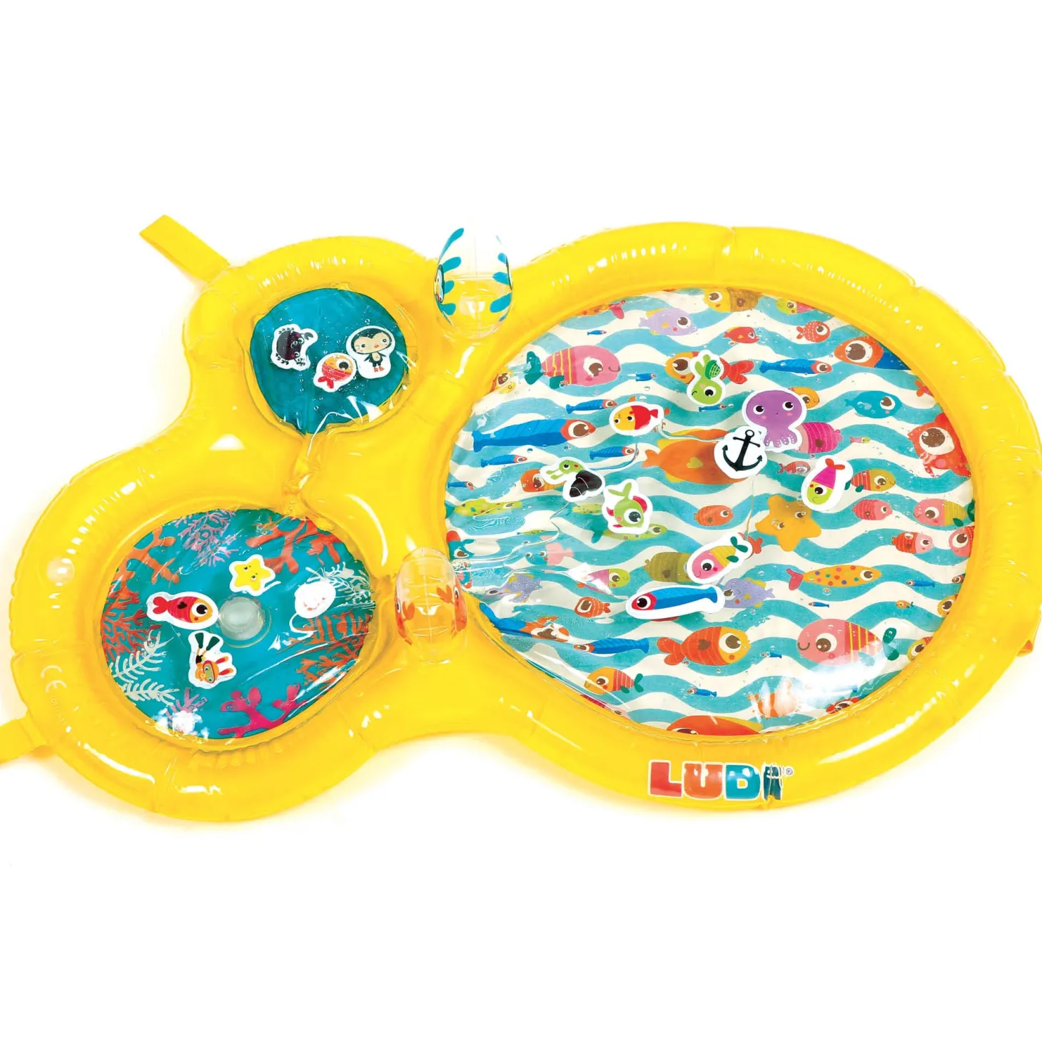 Ludi Maxi tapis d'eau Jaune
