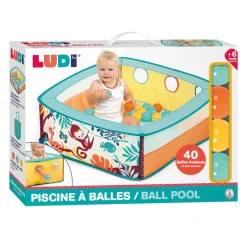 Ludi                    Piscine à balle    Multiolore            80x80 cm