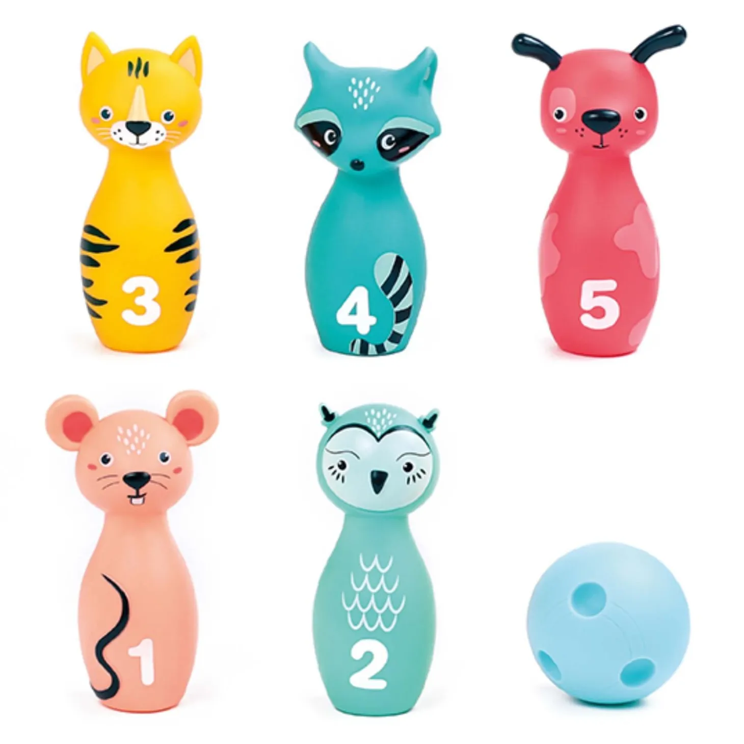 Ludi Quilles souples Multicolore