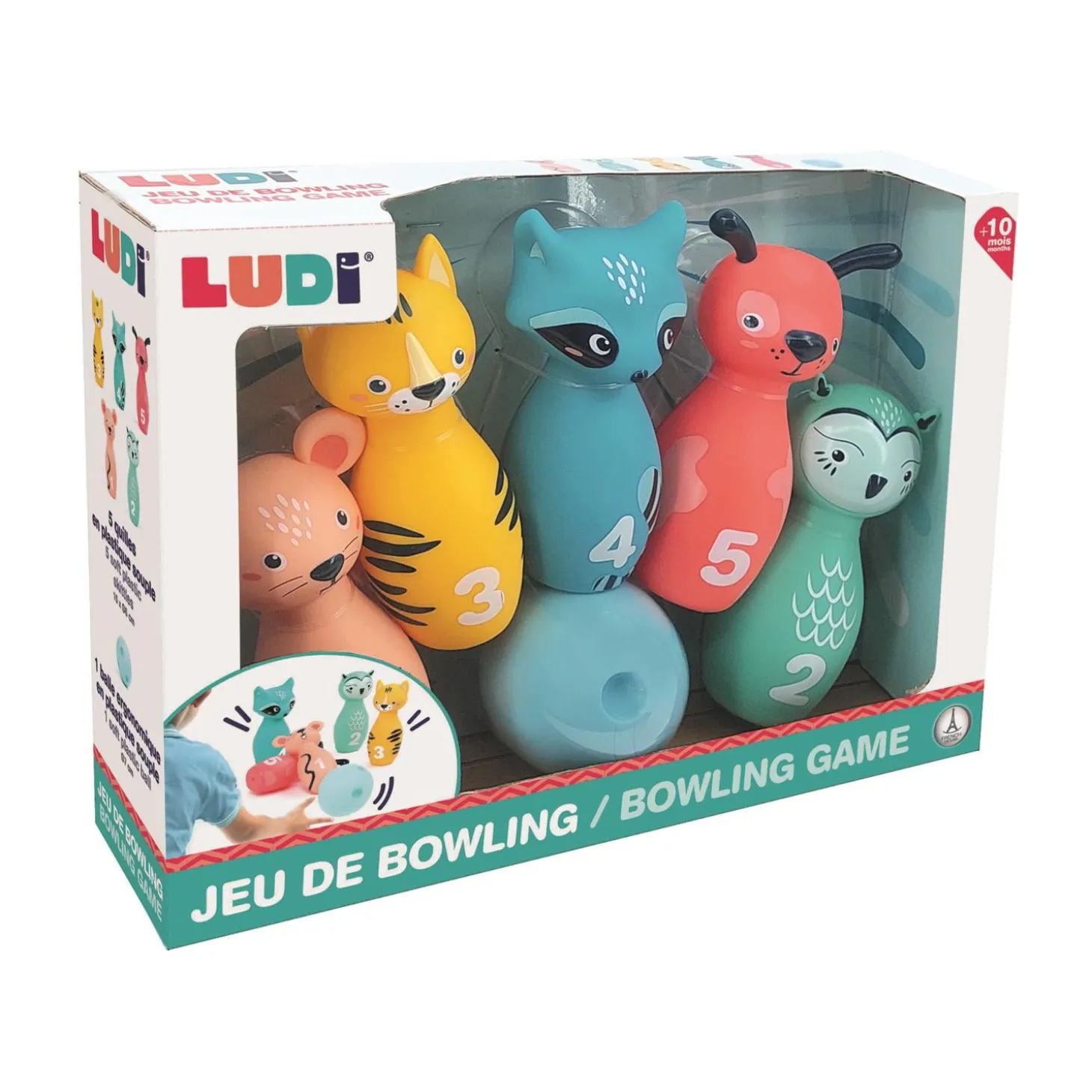 Ludi Quilles souples Multicolore