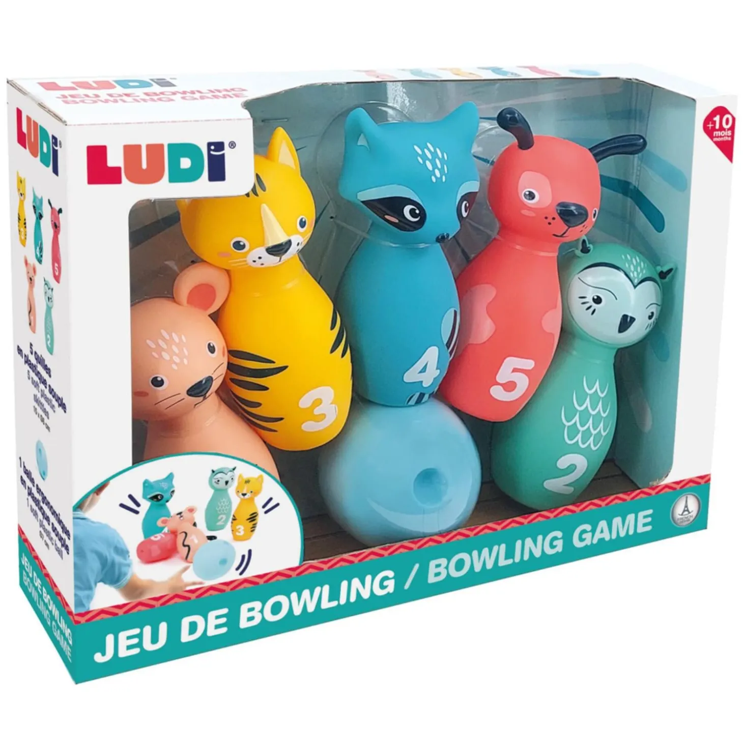 Ludi Quilles souples Multicolore