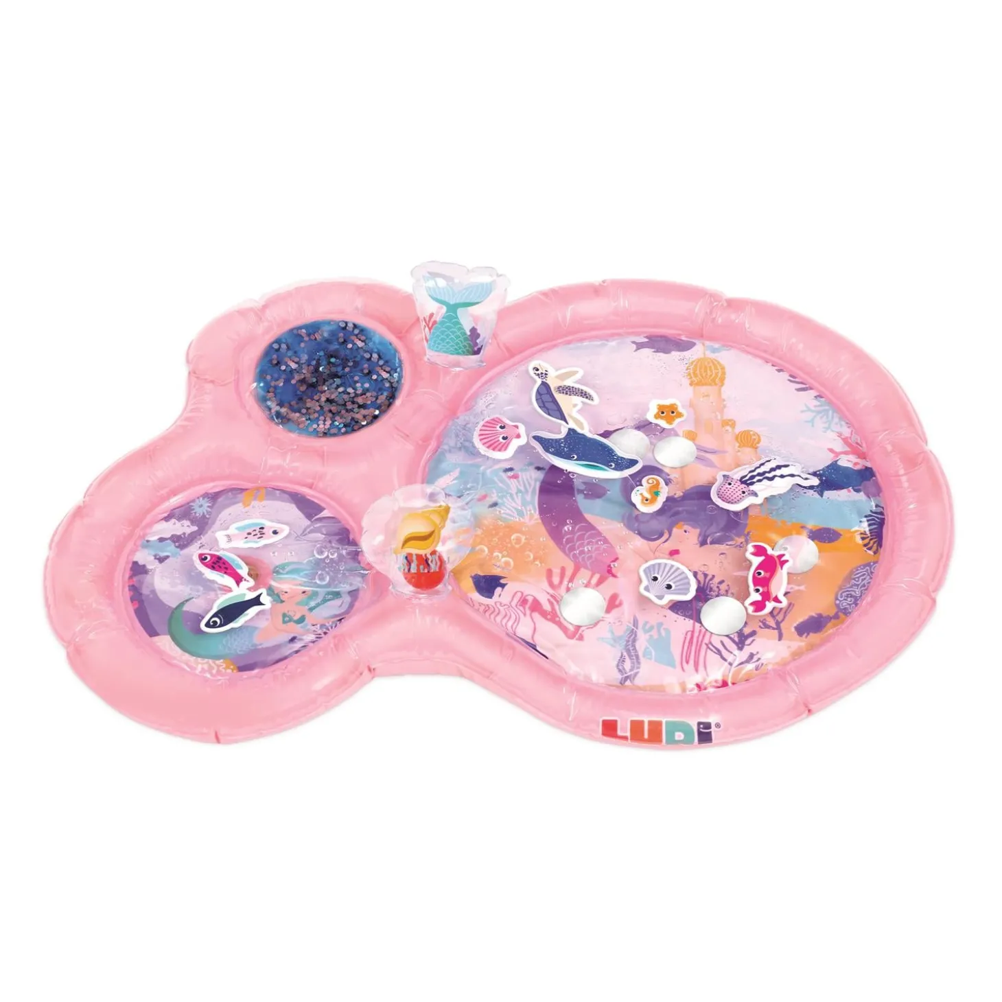 Ludi Tapis d'eau sirene Rose