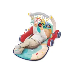 Ludi Tapis et Chariot de marche Multicolore