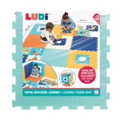 Ludi Tapis mousse Jumbo Multiolore