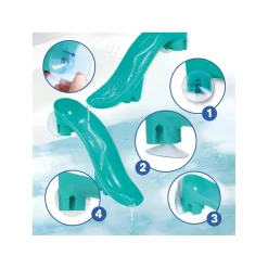Ludi                    Toboggan de Bain    Multicolore
