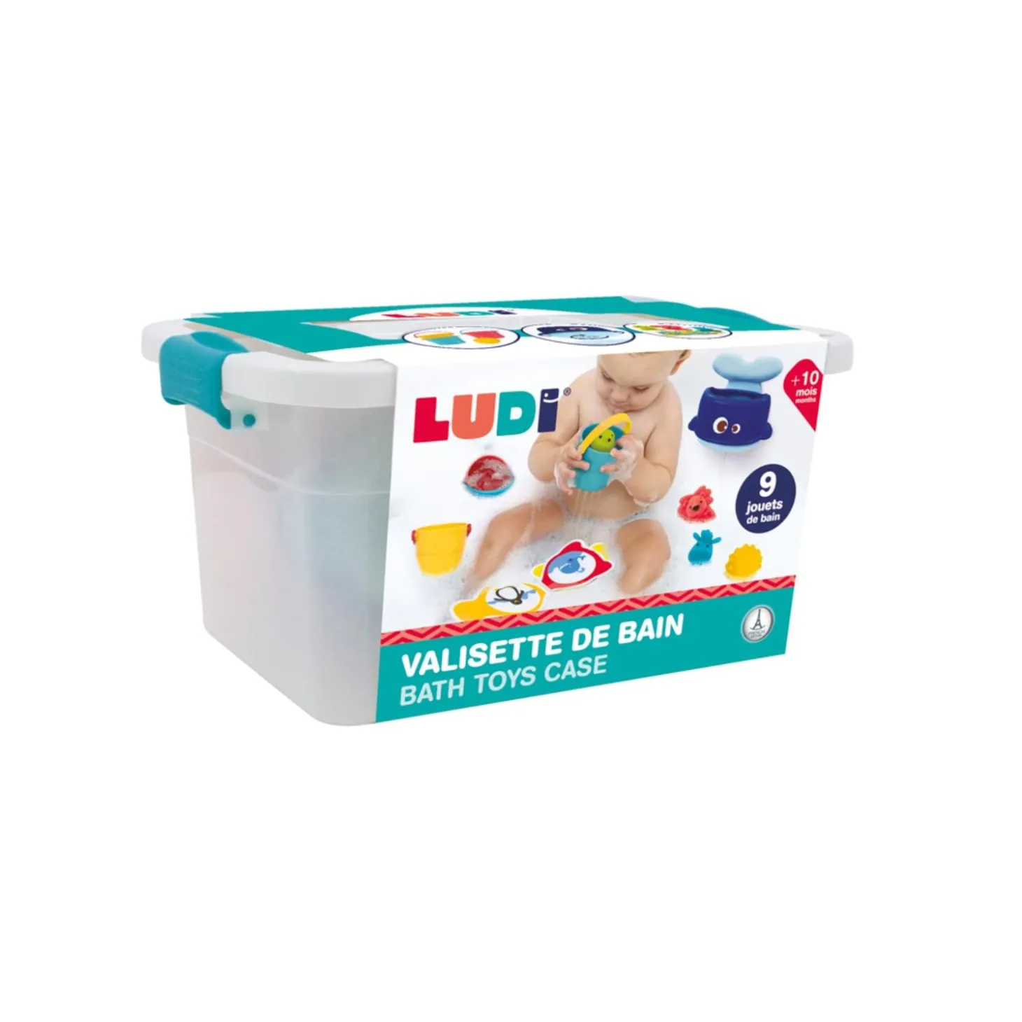 Ludi Valisette de bain Multicolore