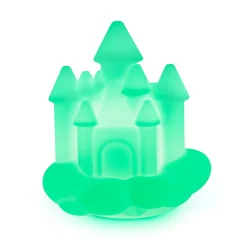Lumin'US Veilleuse et enceinte Château Multicolore