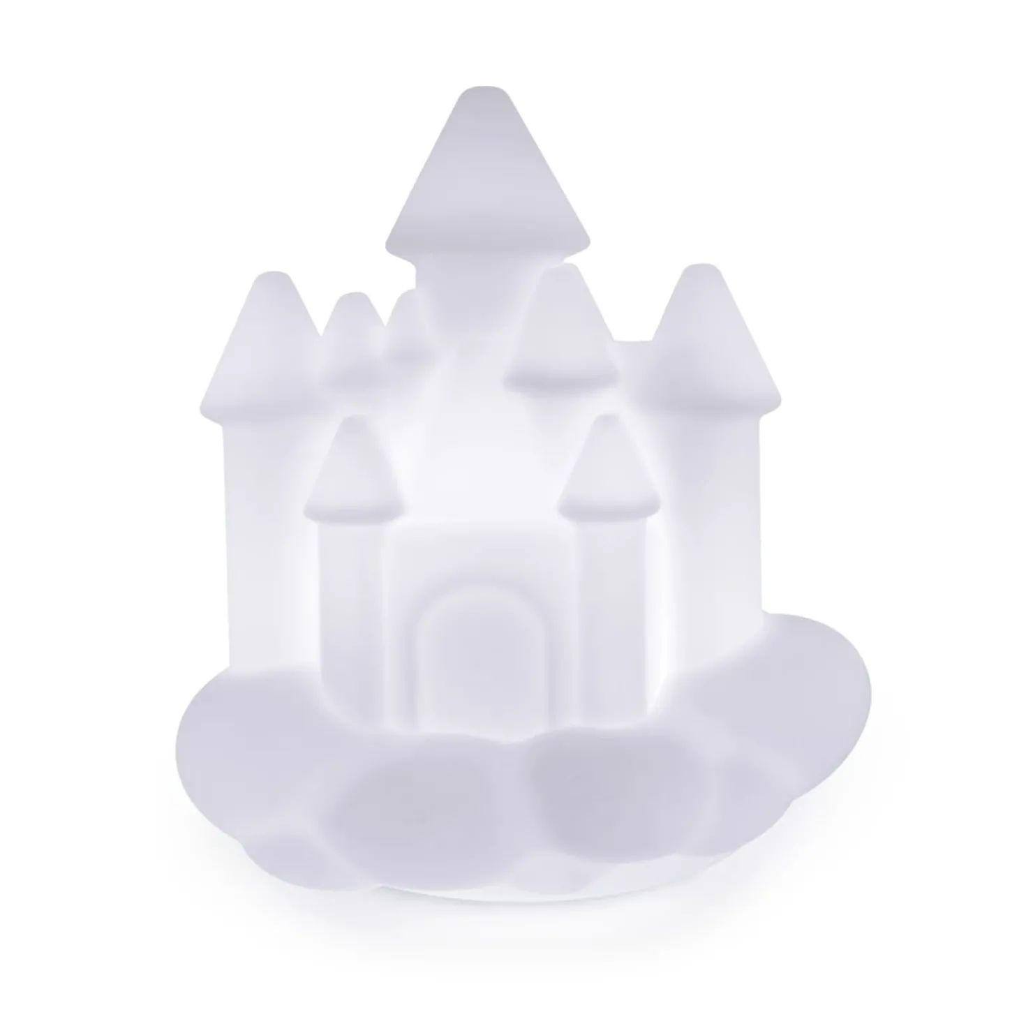 Lumin'US Veilleuse et enceinte Château Multicolore