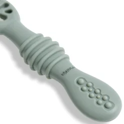 Maïka                    Cuillères d'apprentissage Silicone    Vert