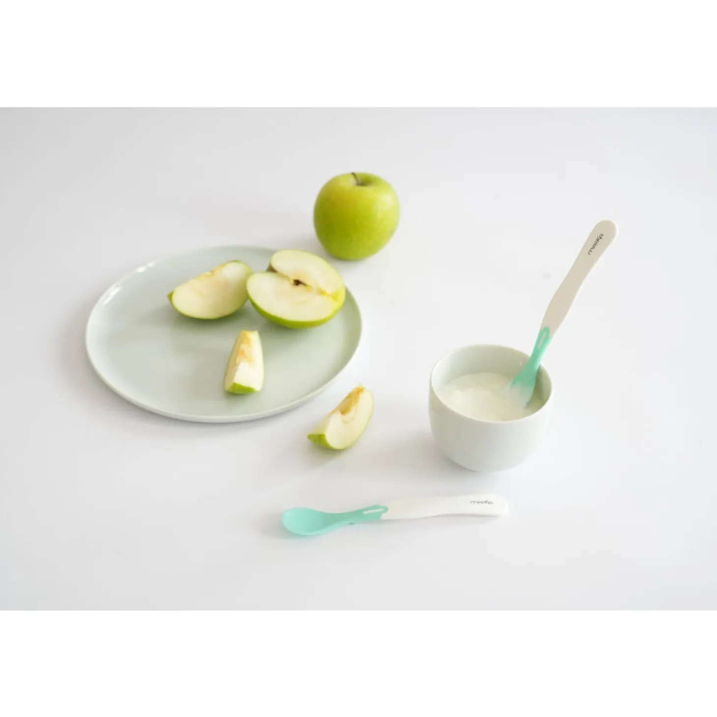 Maïka Lot de 2 cuillères thermosensibles Multicolore