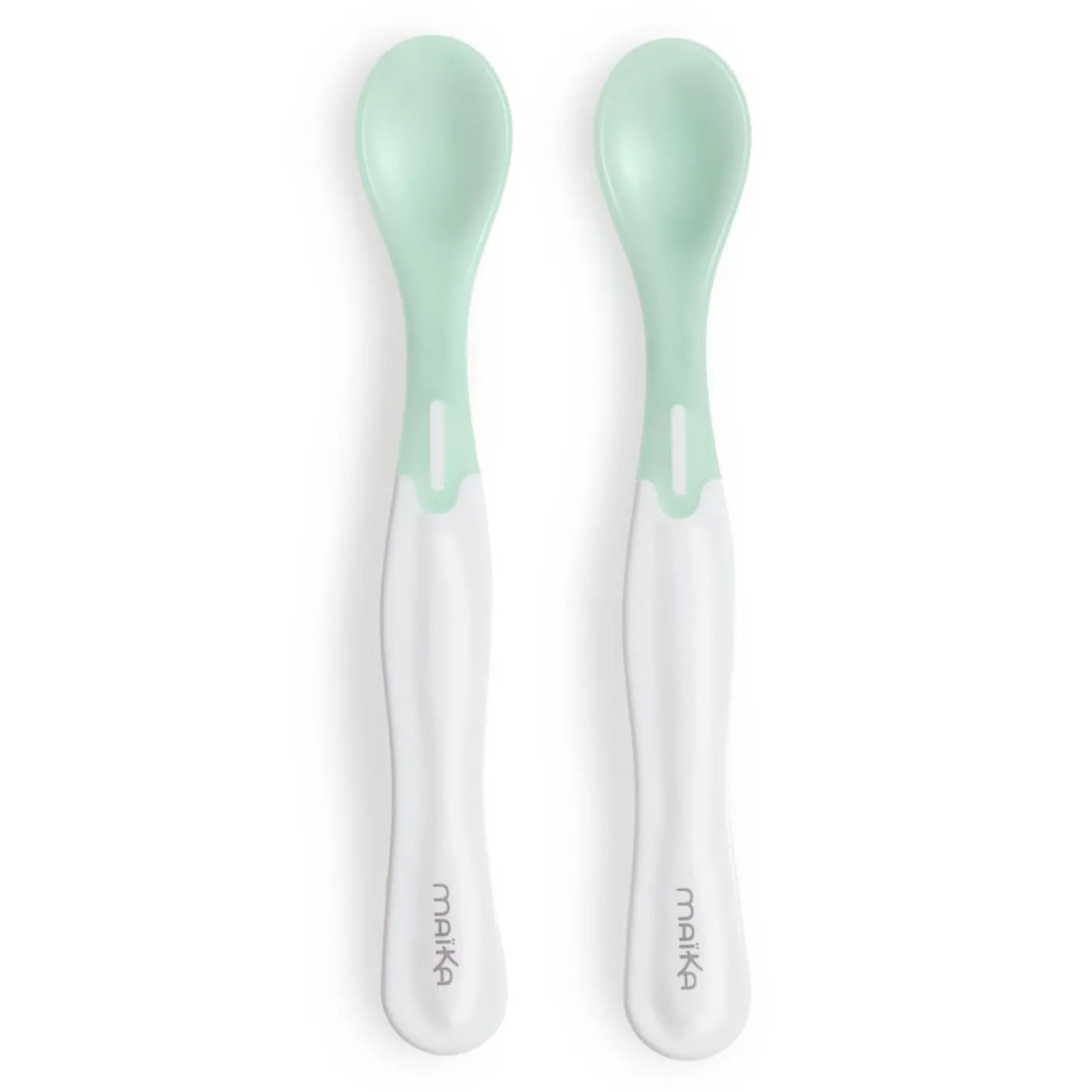 Maïka Lot de 2 cuillères thermosensibles Multicolore
