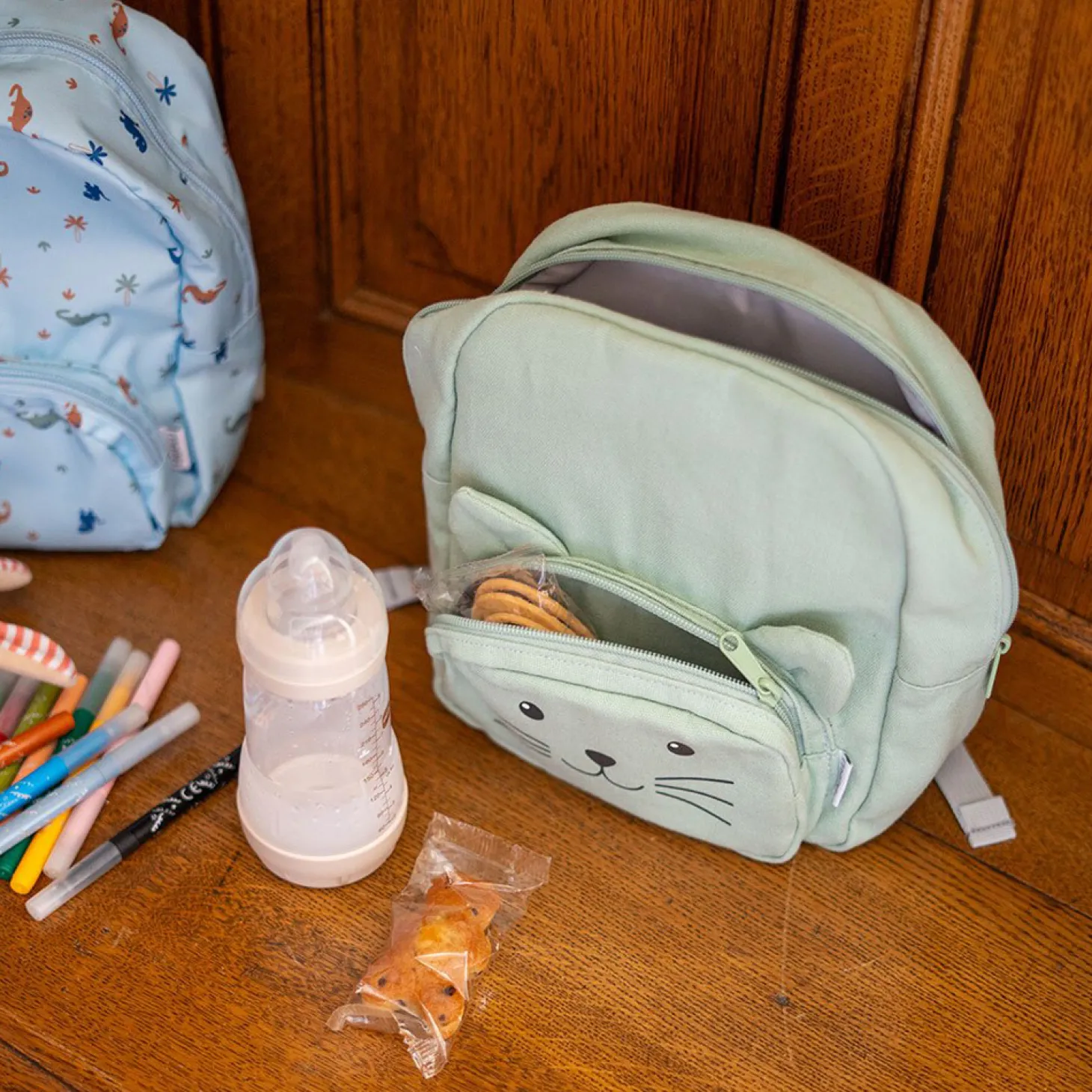 Maïka Sac à dos enfant Vert Menthe