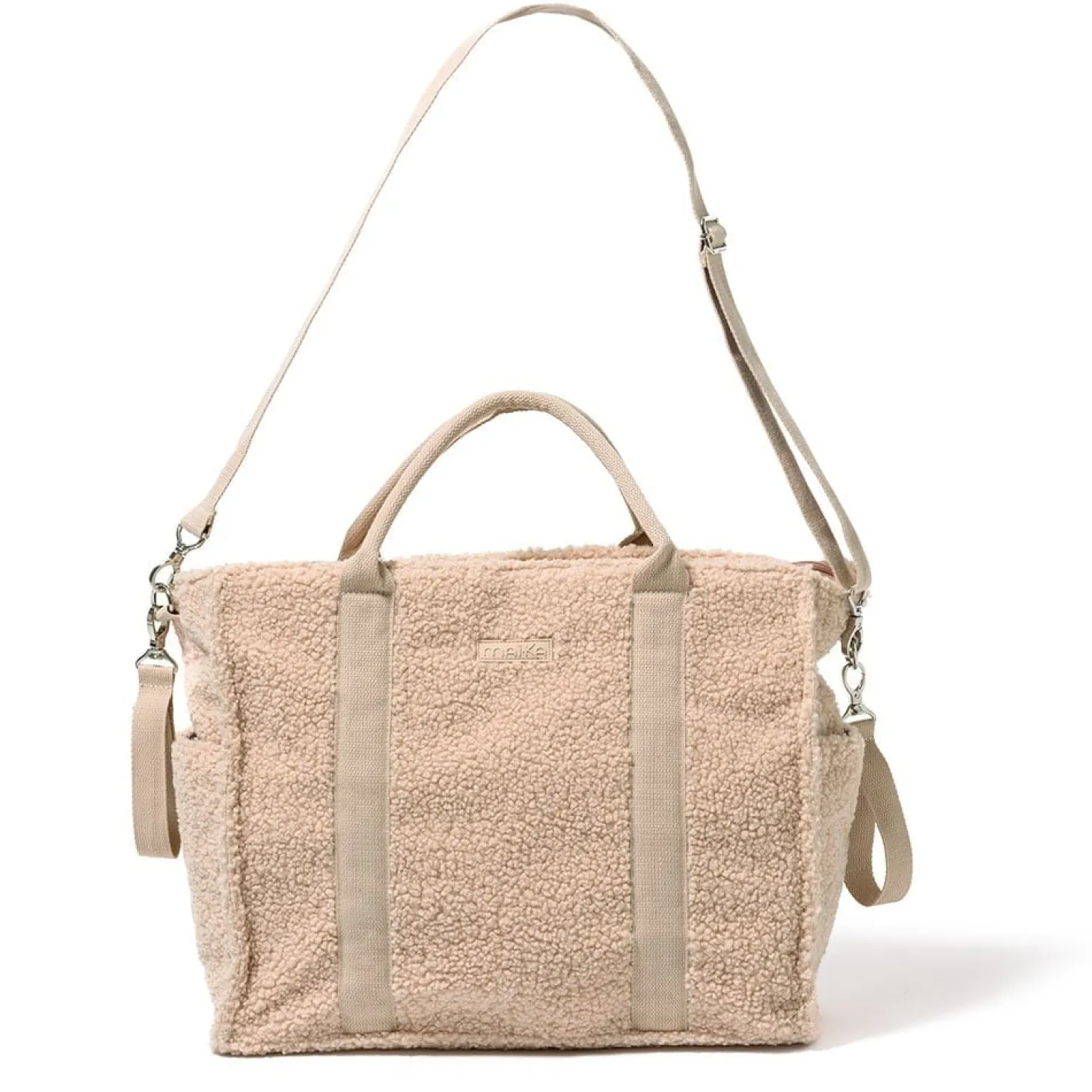 Maïka Sac à langer Moumoute Beige