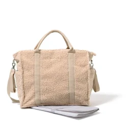 Maïka Sac à langer Moumoute Beige