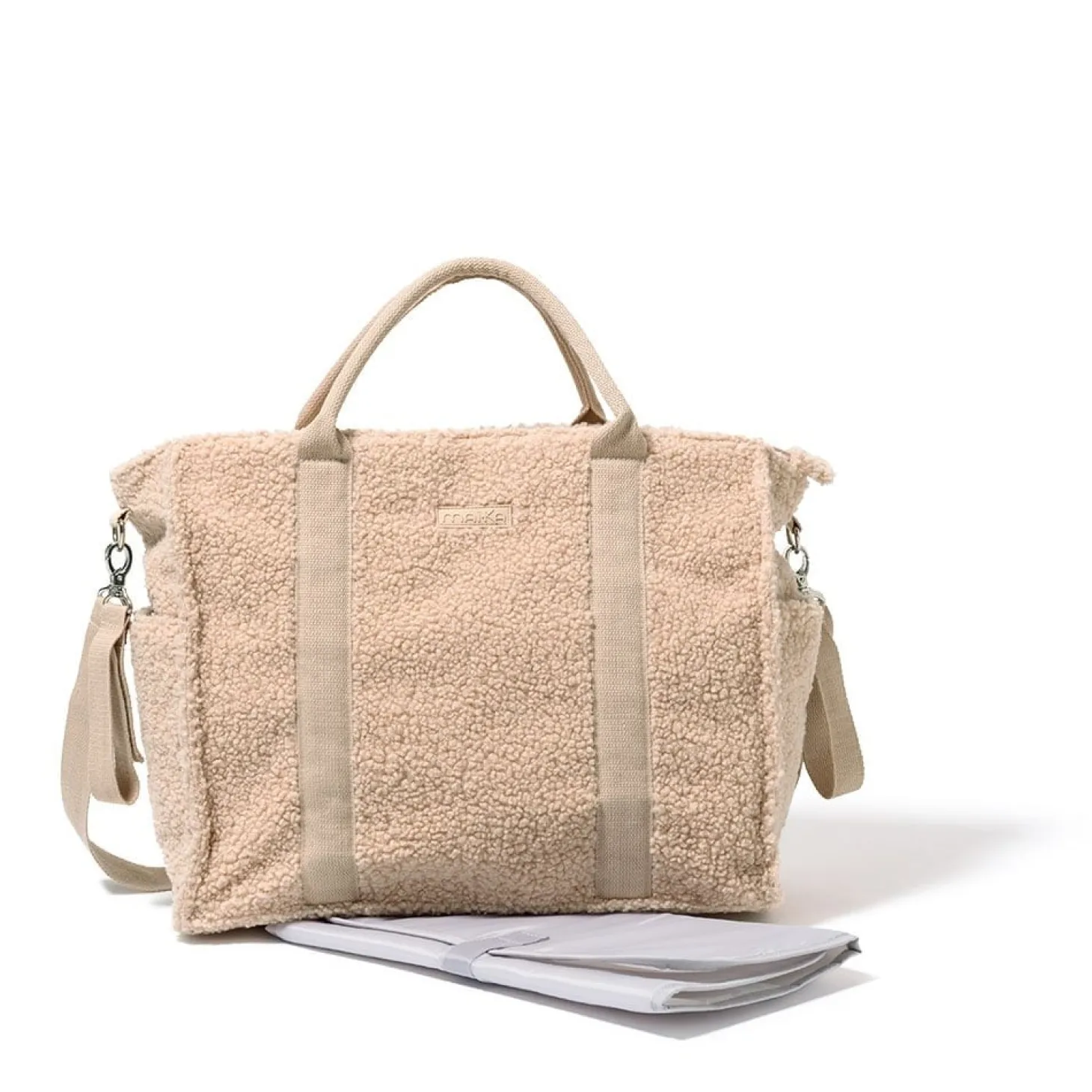 Maïka Sac à langer Moumoute Beige