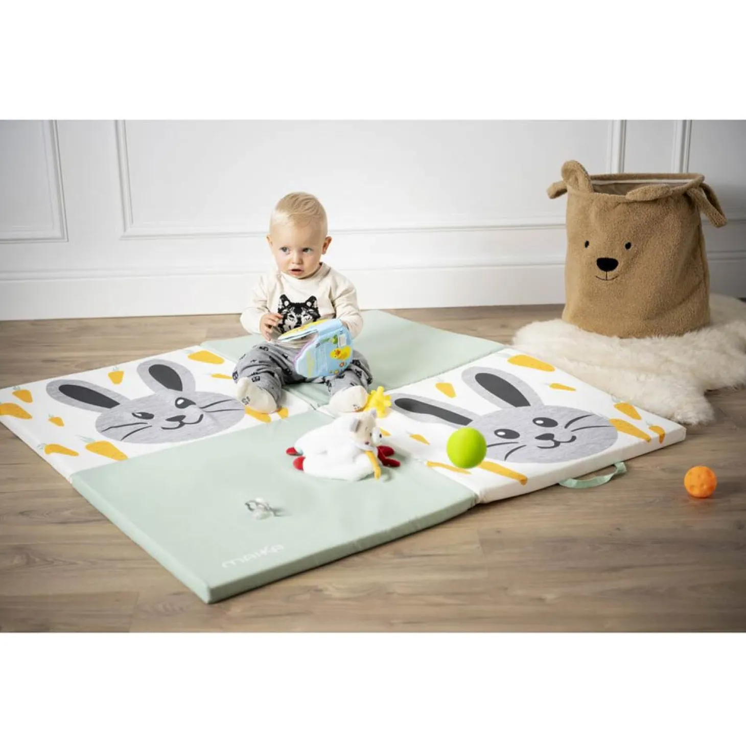 Maïka Tapis matelas Lapinou