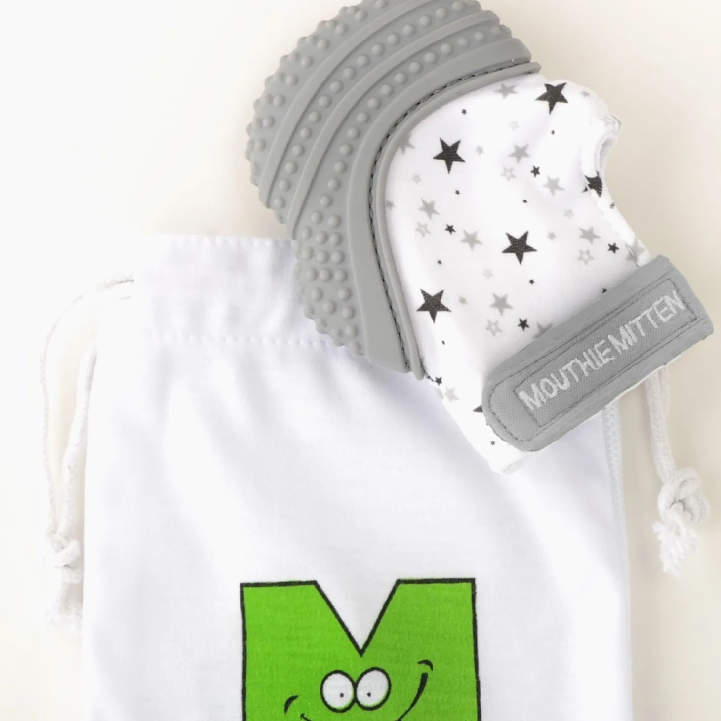 Malarkey kids Mitaine de dentition Gris