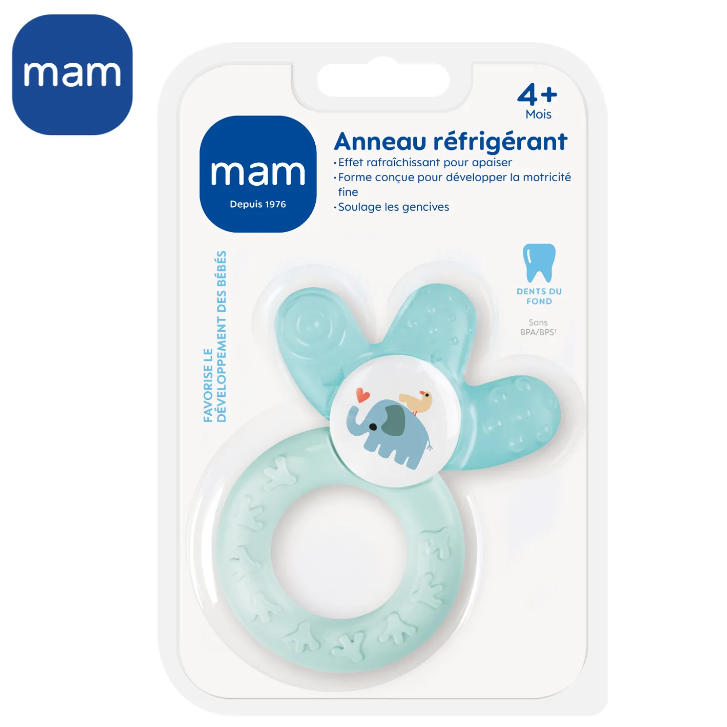MAM BABY Anneau de dentition réfrigérant Panaché