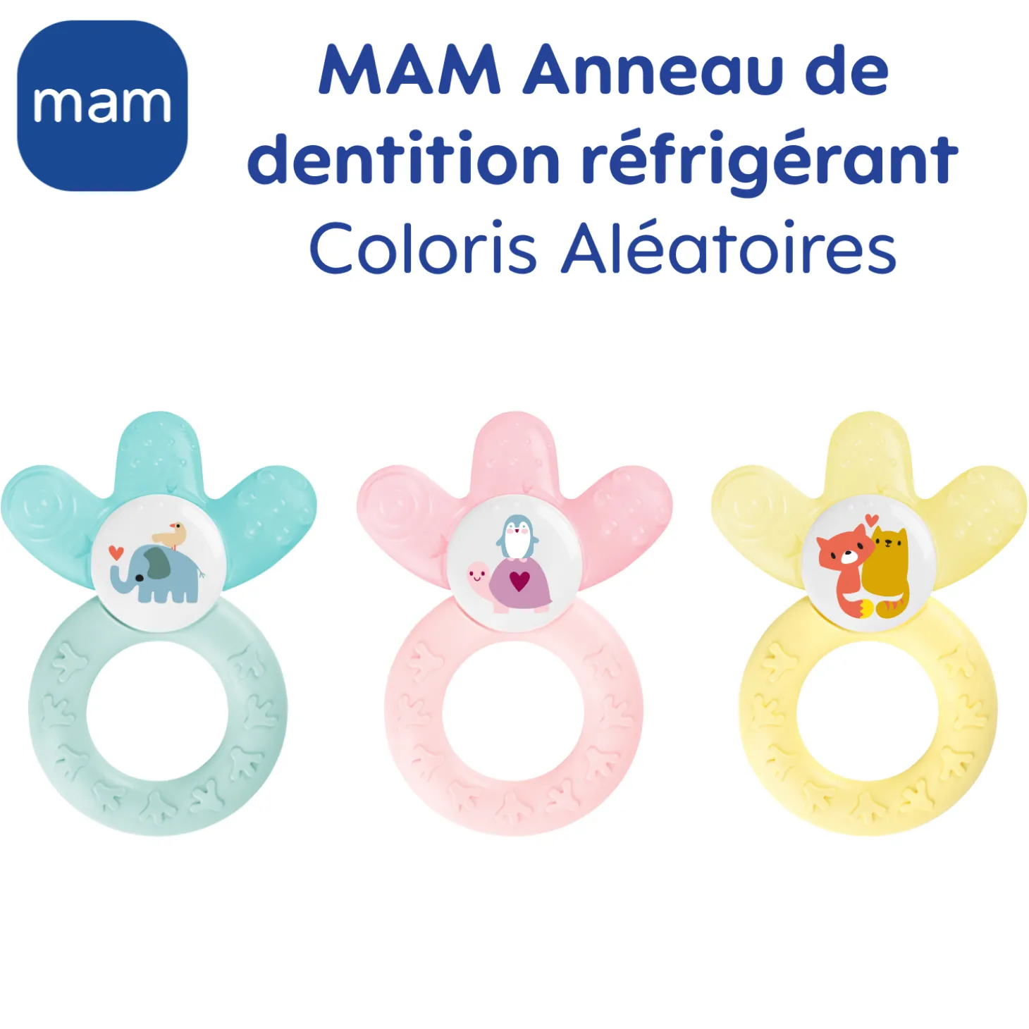 MAM BABY Anneau de dentition réfrigérant Panaché