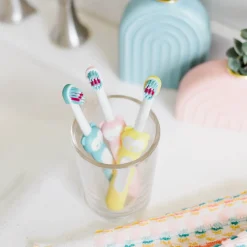 MAM BABY Lot de 2 Kits d'apprentissage brosses à dents Panaché 5 mois+